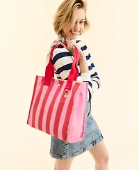 Macy's Flower Show Printed Canvas Tote, Exclusively at Macy's