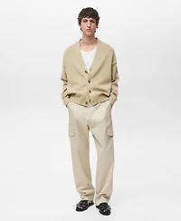 Mango Men's Relaxed-Fit Pocket Pants