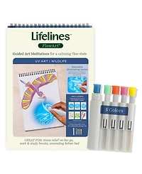 Lifelines FlowArt Ultraviolet Art Kit - Wildlife