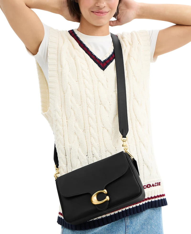 Coach Soft Tabby Small Leather Shoulder Bag