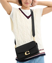 Coach Soft Tabby Small Leather Shoulder Bag
