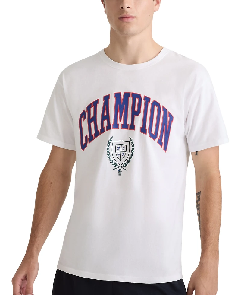 Champion Men's Classic Standard-Fit Logo Graphic T-Shirt