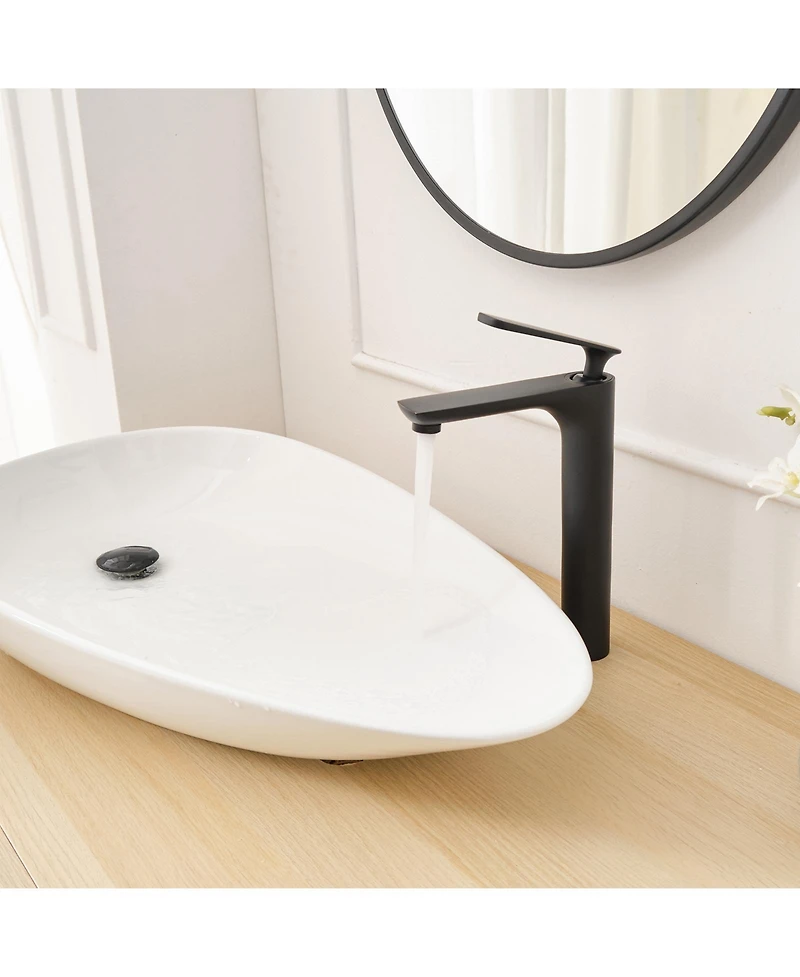 Single Hole Single Handle Bathroom Vessel Sink Faucet