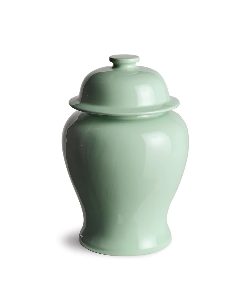 Koa Wide Lidded Ginger Jar Small