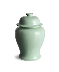 Koa Wide Lidded Ginger Jar Small