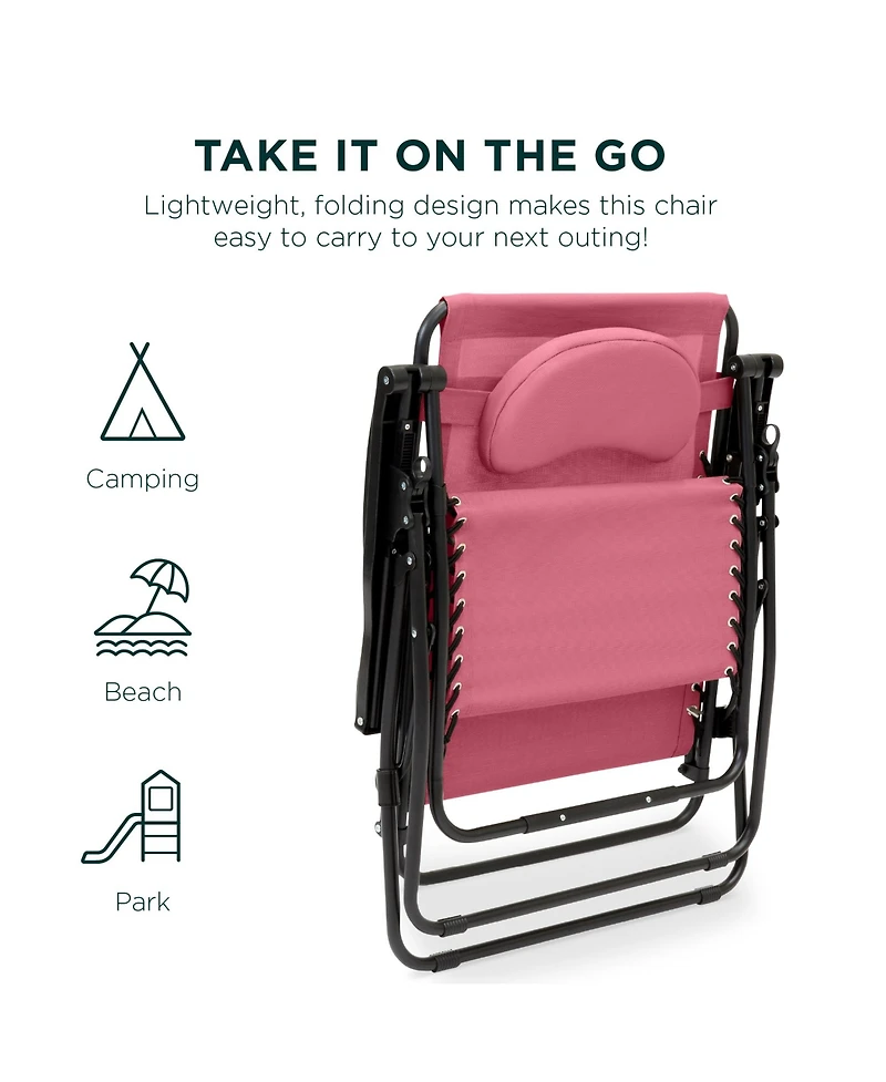 Best Choice Products Oversized Zero Gravity Chair