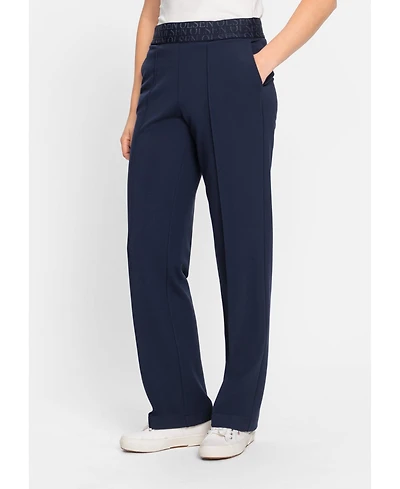 Olsen Women's Mona Straight Pull-On Pant
