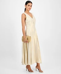 I.n.c. International Concepts Women's Button-Front Maxi Dress, Exclusively at Macy's