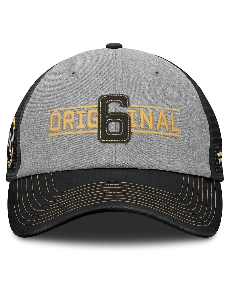 Fanatics Men's Gray Original 6 Rugged Trucker Adjustable Hat