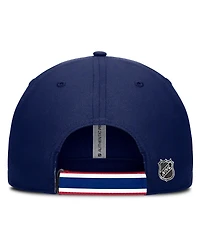Fanatics Men's Navy/Red Montreal Canadiens Authentic Pro Ripstop Adjustable Hat