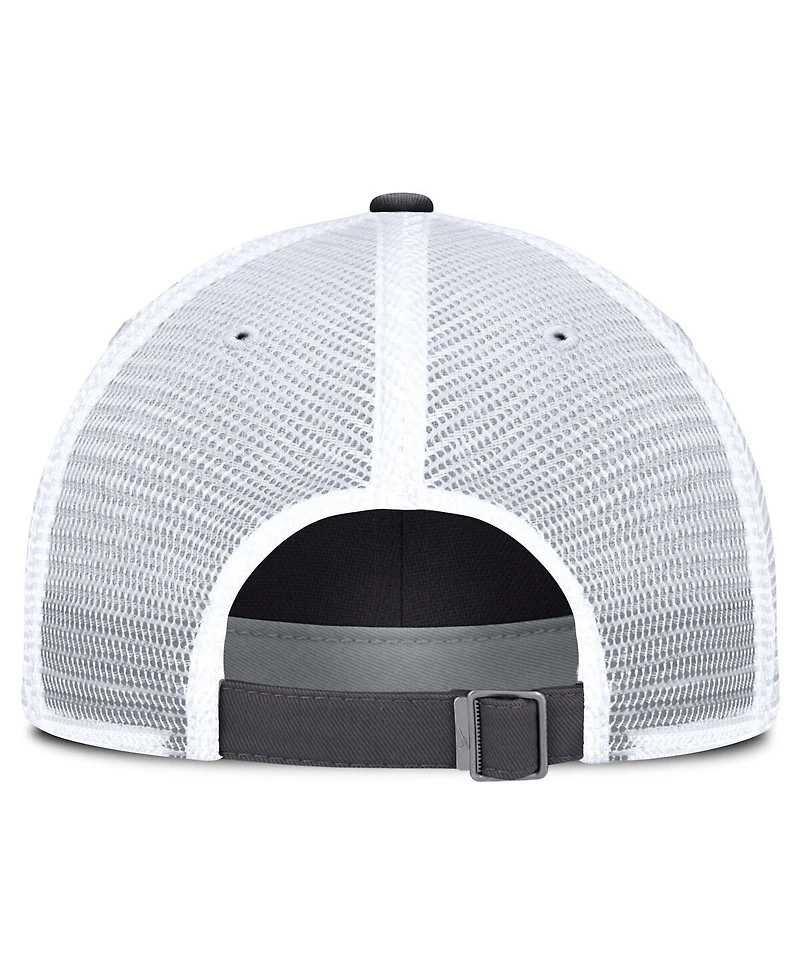 Nike Men's Gray Chicago Cubs Adjustable Trucker Hat
