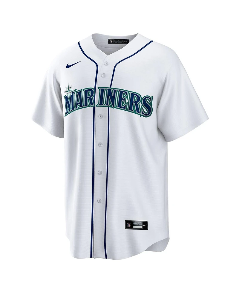 Nike Men's Julio Rodriguez White Seattle Mariners Home Replica Player Jersey