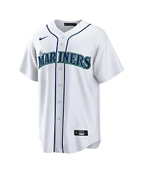 Nike Men's Julio Rodriguez White Seattle Mariners Home Replica Player Jersey