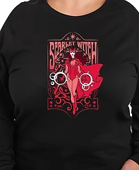 Hybrid Apparel Plus Scarlet Witch Graphic Pullover T-Shirt