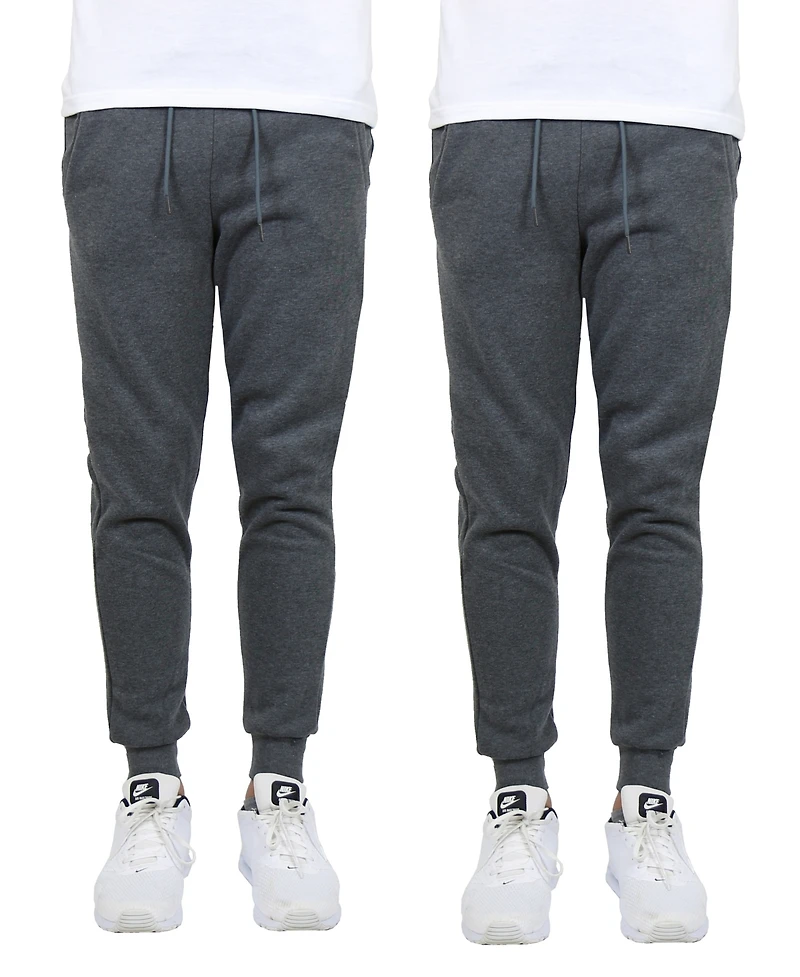 Blue Ice Men's 2-Pack Fleece-Lined Jogger Sweatpants