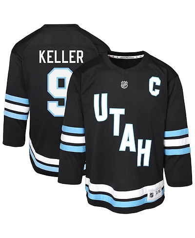 Outerstuff Big Boys and Girls Clayton Keller Utah Hockey Club Alternate Replica Player Jersey