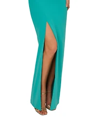 Adrianna Women's Asymmetric Cutout Gown