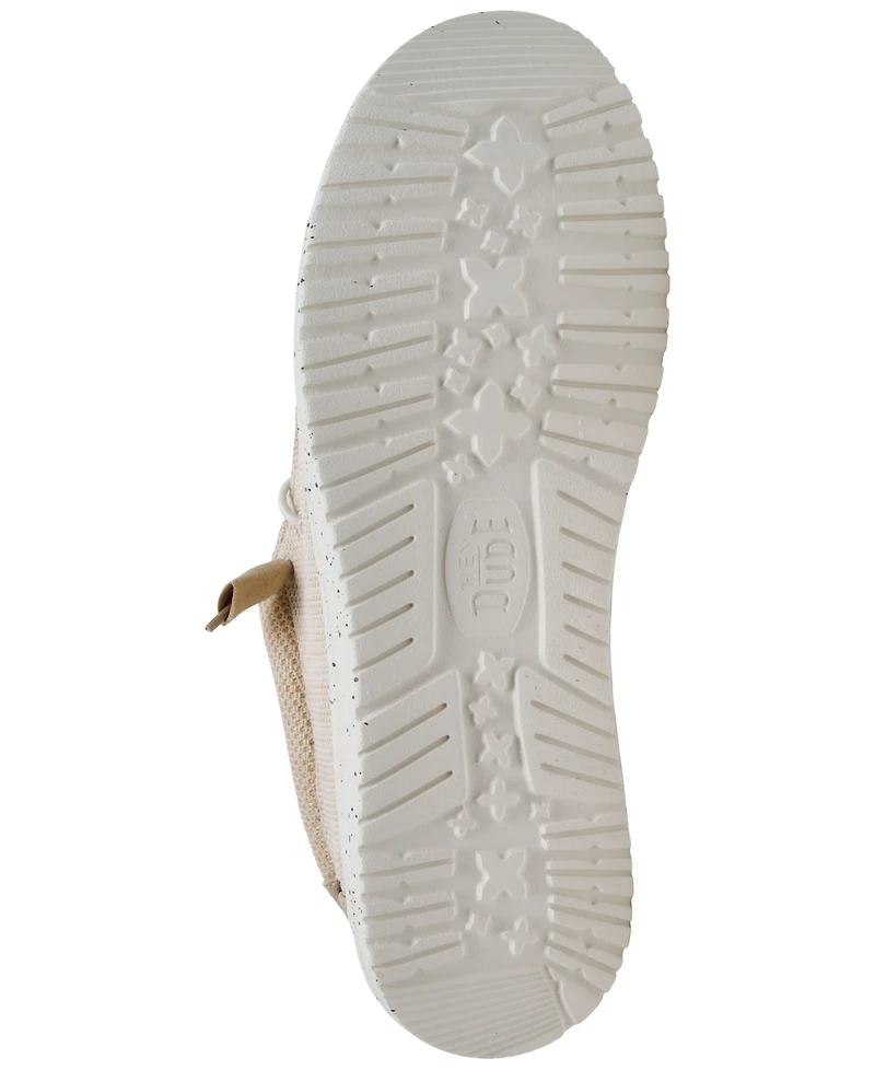 Hey Dude Men's Wally Stretch Slip-On Casual Moccasin Sneakers from Finish Line