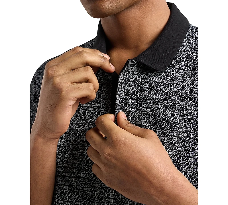 A|X Armani Exchange Men's Ax Logo Polo Shirt