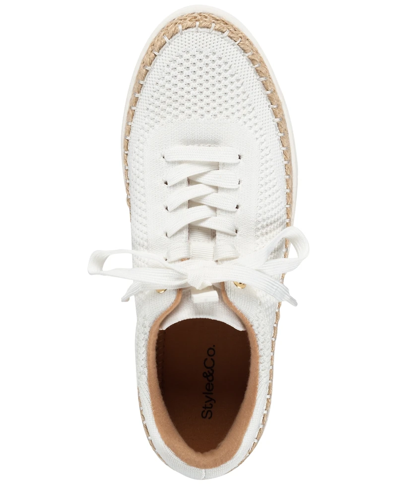 Style & Co Women's Canyonn Lace-Up Sneakers, Exclusively at Macy's