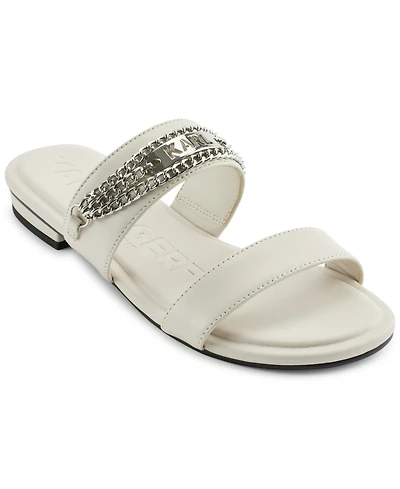 Karl Lagerfeld Paris Women's Canne Flat Sandals