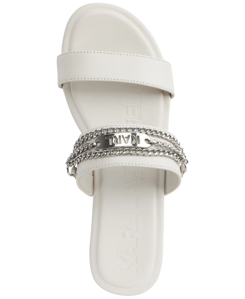 Karl Lagerfeld Paris Women's Canne Flat Sandals