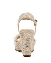 Anne Klein Women's Wilton Embellished Espadrille Wedge Sandals