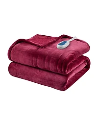 Beautyrest Microlight Electric Reversible Plush to Berber Throw, 60" x 70"
