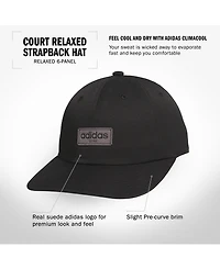 adidas Men's Court Relaxed Strapback Hat