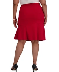Kasper Women's Flared-Hem Skirt, Regular & Plus Sizes