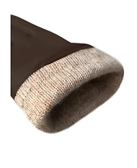 Women`s Premium Lamb Leather Touchscreen Gloves "Lola" Cashmere Lining