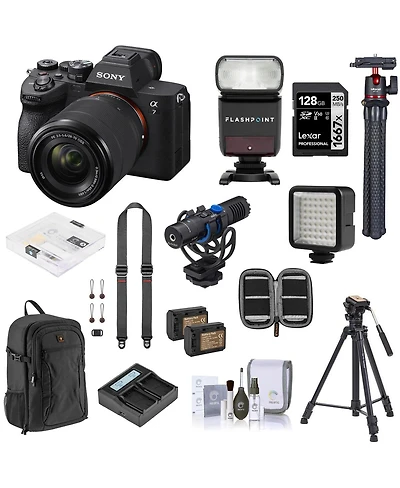 Sony Sony Alpha a7 Iv Full Frame Mirrorless Digital 4K Camera with Fe 28-70mm Lens