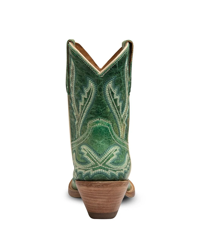 Eleanor Leather Cowgirl Boots - Stylish & Comfortable By Buck Brana