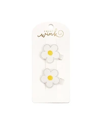 Sweet Wink Girls Daisy Flower Clip Set