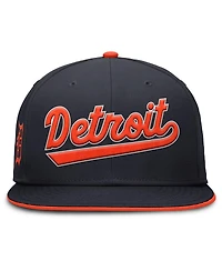 Nike Men's Navy Detroit Tigers True Performance Fitted Hat