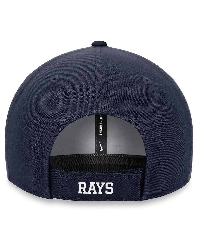 Nike Men's Navy Tampa Bay Rays Performance Club Adjustable Hat