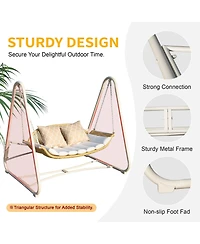 Mondawe Outdoor Patio Porch Swing