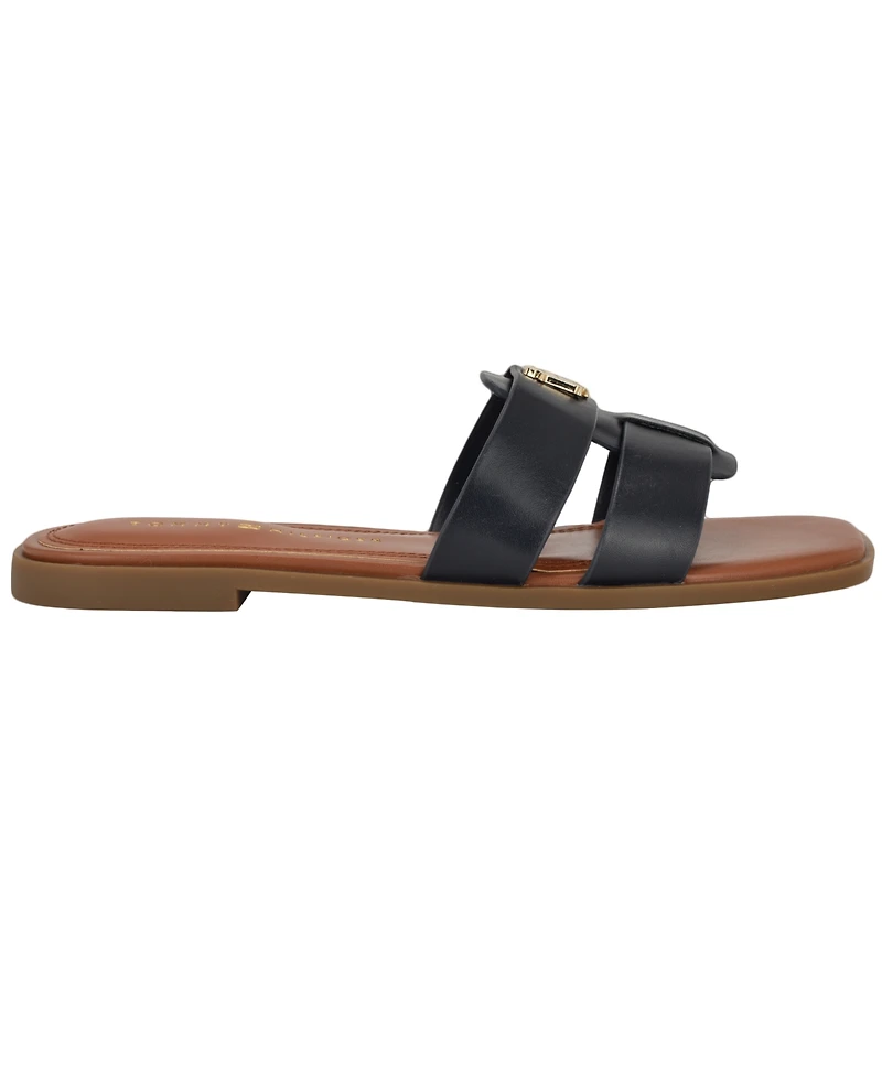 Tommy Hilfiger Women's Pixee Flat Slide Sandals