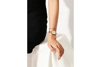 Women's Watch 22×26mm Rectangle Mother-of-pearl or Brushed Sunburst Dial Victoria Hyde