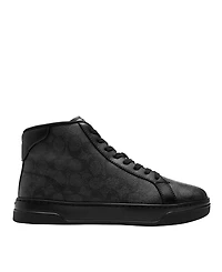 Coach Men's Highline Signature Canvas High Top Sneaker