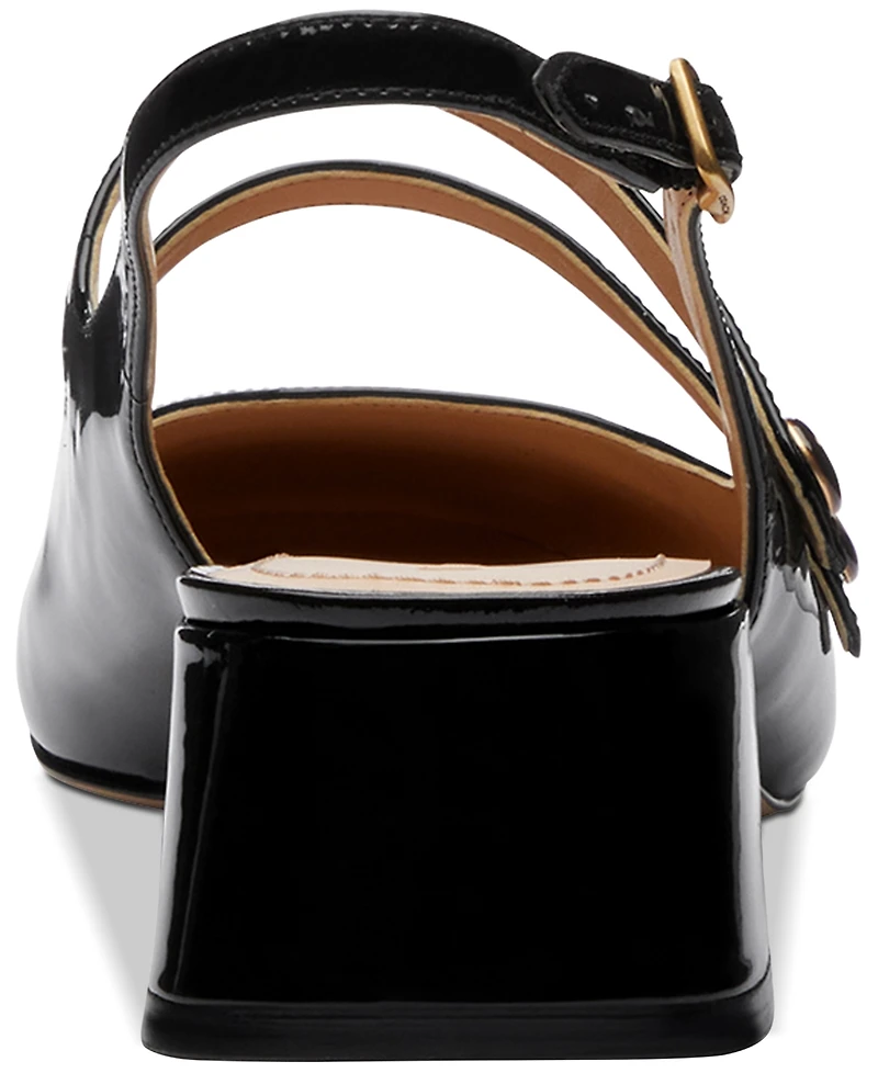 Coach Women's Winley Patent Leather Slip-On Pumps