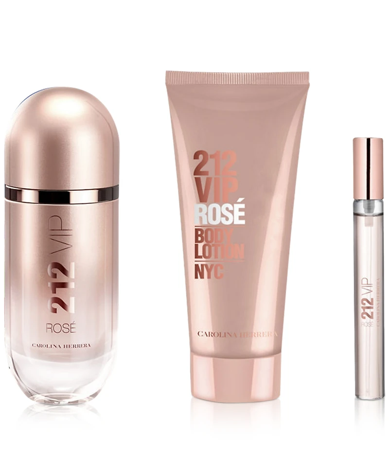 Carolina Herrera 3-Pc. 212 Vip Rose Eau de Parfum Gift Set