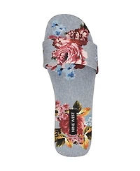 Nine West Women's Lolipop Flat Slide Sandals