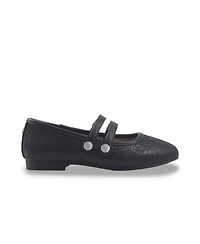 Sam Edelman Little and Big Girls Maeve Button Double-Strap Mary Jane Flat