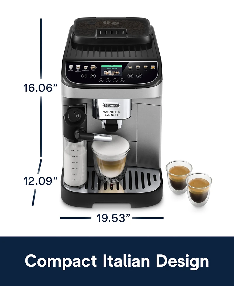 De'Longhi Magnifica Evo Next Fully Automatic Espresso Machine