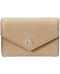 Lauren Ralph Lauren Textured Leather Small Flap Card Case