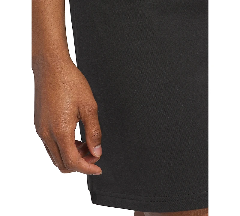 adidas Women's Cotton Essentials Short-Sleeve T-Shirt Dress