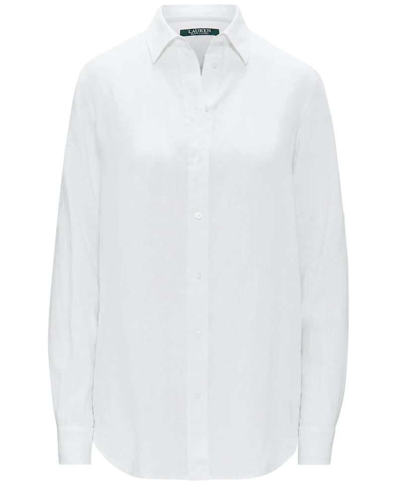 Lauren Ralph 100% Linen Shirt