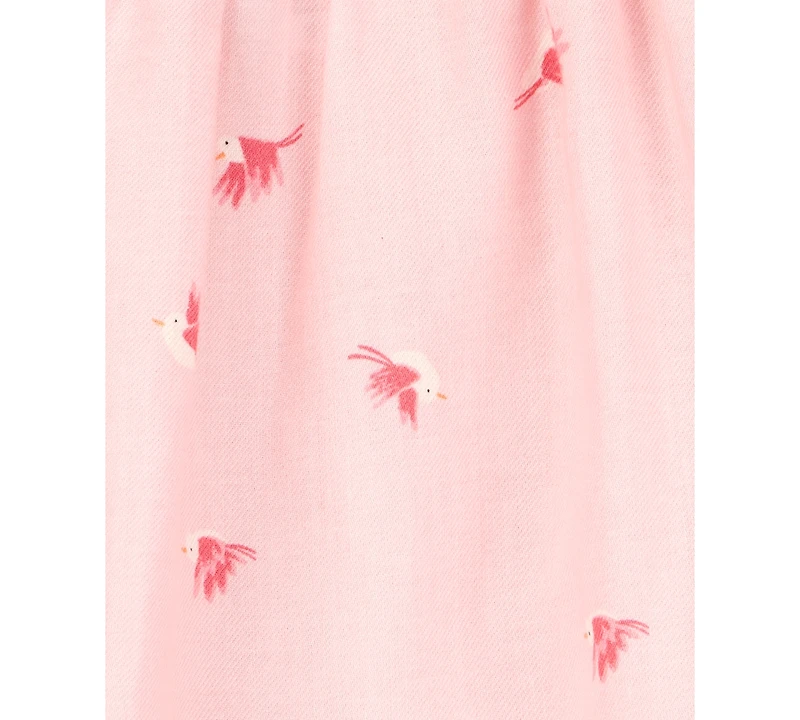 Carter's Baby Girls Cotton Bird-Print Tank Romper