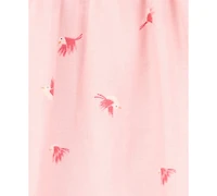 Carter's Baby Girls Cotton Bird-Print Tank Romper